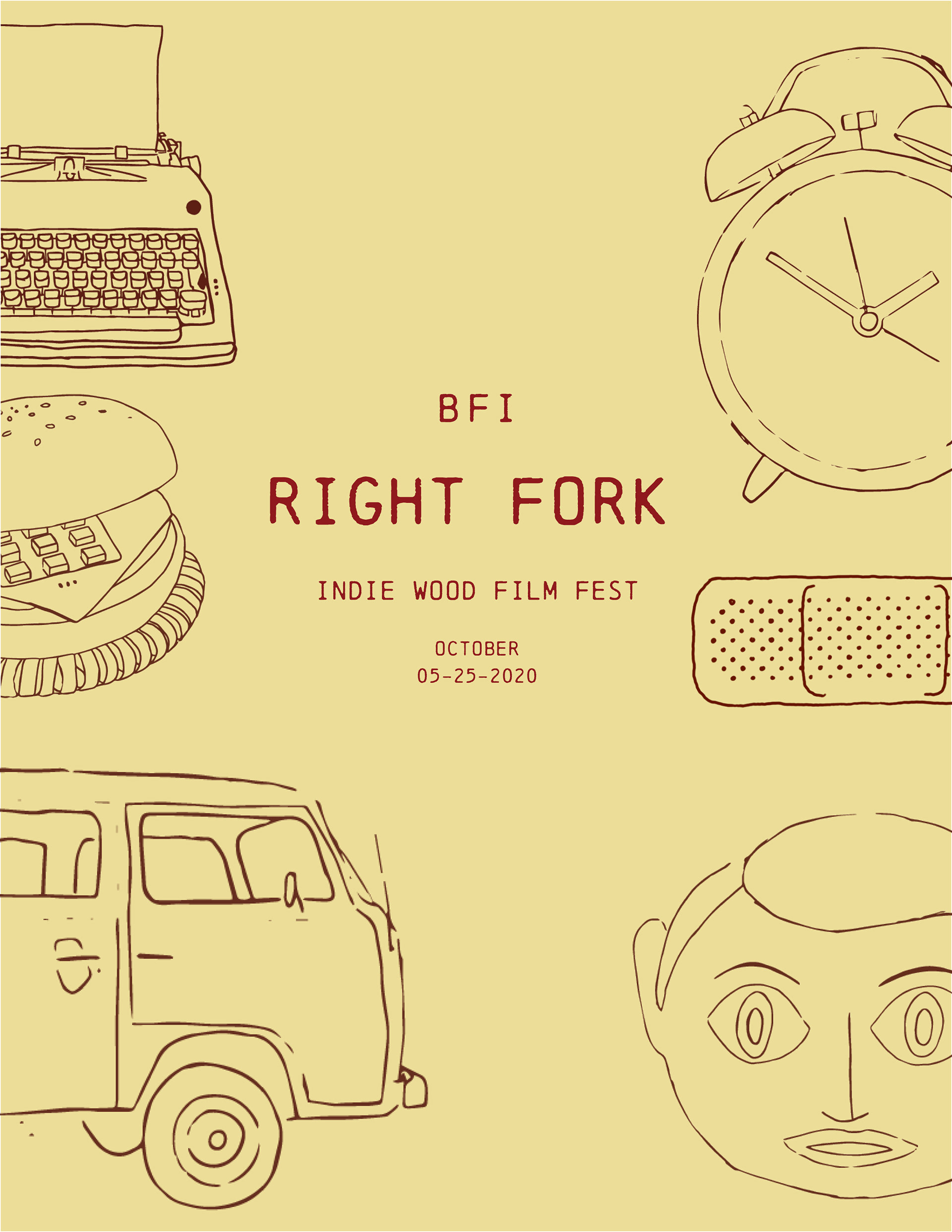 The Right Fork Film Festival poster